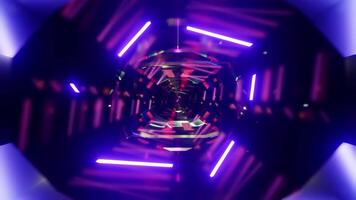 abstrakt färgrik rörelse slinga 4k sömlös rörelse grafik video