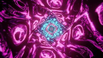 psichedelico specchio riflessione infinito vj ciclo continuo video