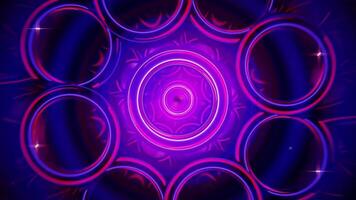 resumen movimiento gráficos con fluido geométrico formas y vistoso transiciones video