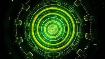 vivace astratto movimento grafica sfondo con dinamico forme video