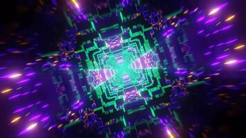 leuchtend gestalten platzen energisch visuell Schleife zum vjing video