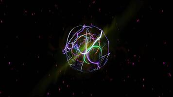Dynamic Abstract Motion Graphics Background. video