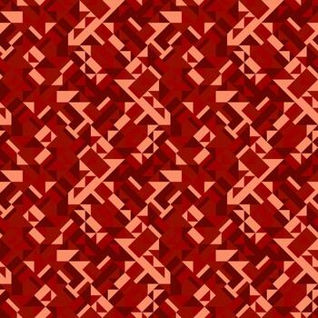 Seamless colored geometric pattern background design vector