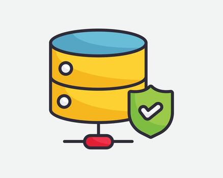 Secure database storage and protection services vector