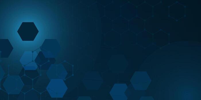 Atom Abstract medical background. Molecules technology with polygonal shapes, connecting dots and lines. Medical, technology, science background. illustration vector