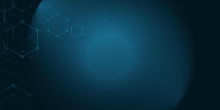 Abstract medical background. Molecules technology with polygonal shapes, connecting dots and lines. Medical, technology, science background. illustration eps 10 vector