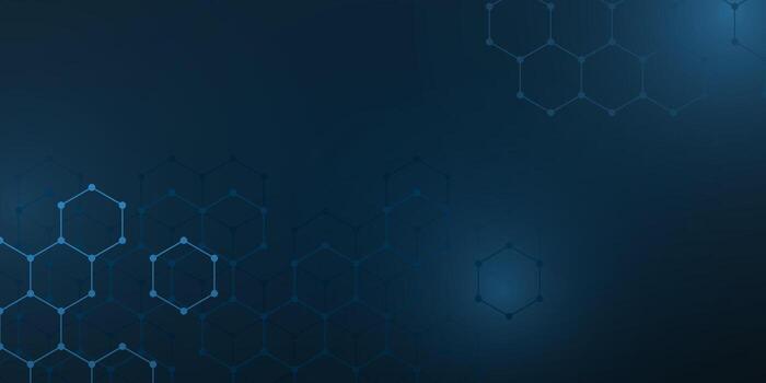 simple Abstract medical background. Molecules technology with polygonal shapes, connecting dots and lines. Medical, technology, science background. illustration vector