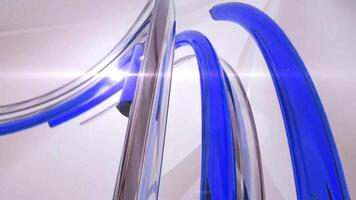 Professional News Intro Motion Graphics Template with Animated Background in blue theme video