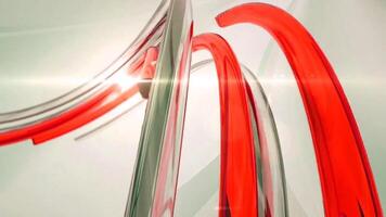 Nyheter öppning animering mall terar standard rörelse grafik bakgrund i röd tema video