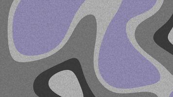 Black Grey Minimal Abstract topographic animation with smooth morphing shapes, creating an organic, flowing background video