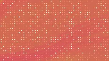 Back to School Abstract coral background with shimmering white and peach dots creating a dynamic modern effect video