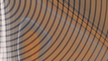 bronce profundo azul resumen antecedentes animación con ligero efectos y concéntrico líneas Moviente dinamicamente y elegantemente video