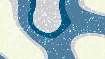 Calm Ocean Flows Abstract animation with flowing shapes, swirling particles, and soft color transitions creating a calming visual. video