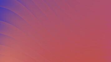 abstracts volteggi astratto pendenza sfondo animazione con liscio onda modelli nel blu, rosa, e arancia colori. video