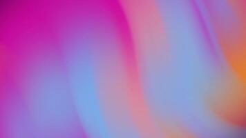 abstracts abstrakt bakgrund terar slät, färgrik gradienter med vibrerande blandning och subtil rörelse effekt video