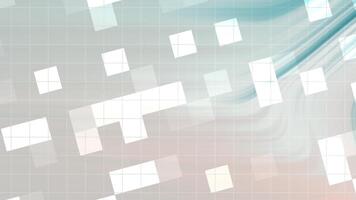 ártico nascer do sol abstrato geométrico animação com quadrado padronizar e fluido fundo movimento para dinâmico desenhos video
