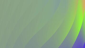Abstracts wirbelt dynamisch Gradient Hintergrund Animation mit fließend Linien und beschwingt Farbe Übergänge einwandfrei ziehen um video