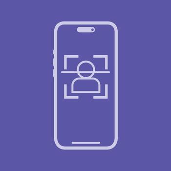 Mobile KYC Verification vector