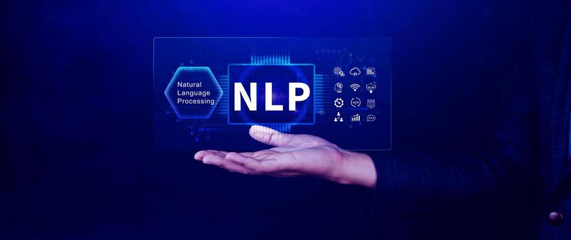 NLP concept, natural language processing, neural network, nlp coaching, neuro linguistic programming, AI Artificial intelligence, photo