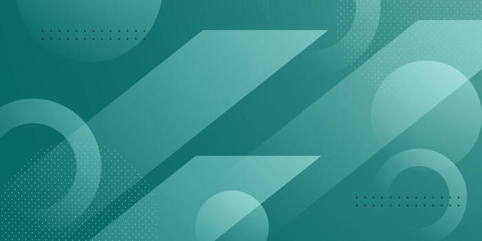 Abstract colorful overlap green triangle and circle background. Trendy and simple style pattern background. vector