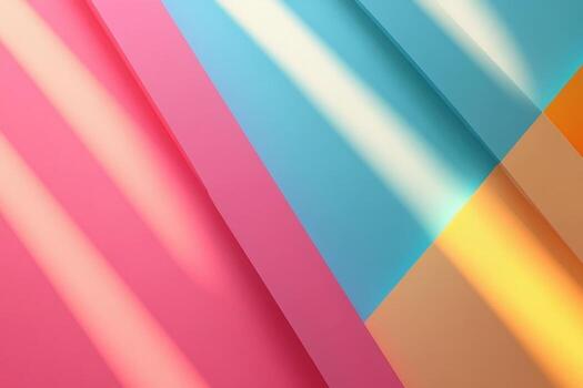 Colorful abstract background with light shining through photo