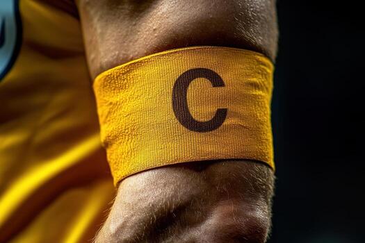 A close up of a man's arm with the letter c on it photo