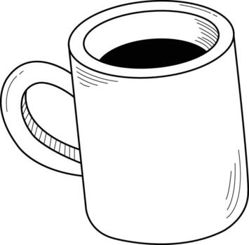 Hand Drawn Podcast Element. Broadcast Doodle Element. vector