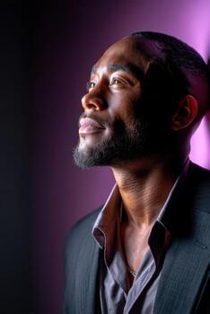 Visionary commentator transforming live event coverage with engaging presence photo