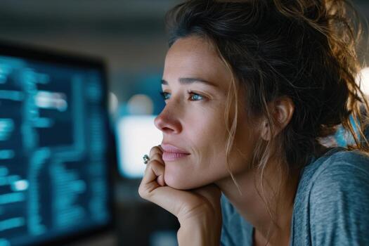 innovador juego diseñador evalúa nuevo caracteristicas durante Como se Juega pruebas en creativo espacio de trabajo foto