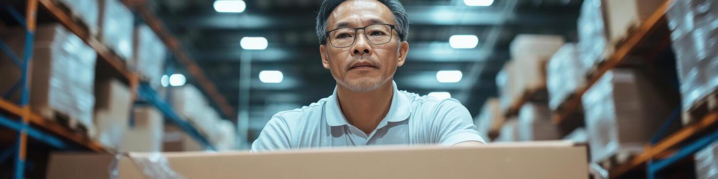 Dedicated transporter working hard in a factory to move materials efficiently and safely photo