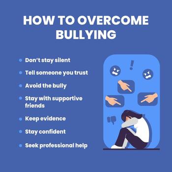 Tips for overcoming bullying vector
