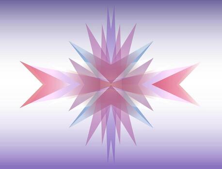 Polygonal element for your creativity vector