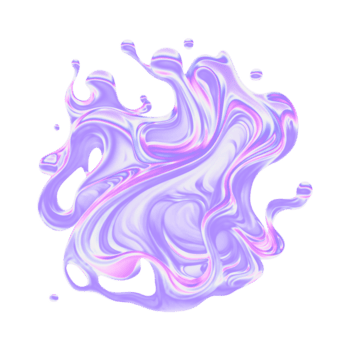 regnbågsskimrande dynamisk lutning holografiska former 3d element png