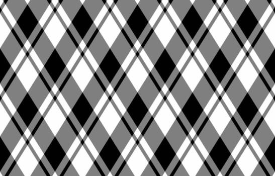 elegante monocromo tartán modelo. Perfecto para textil diseño, web antecedentes, o ninguna proyecto necesitando un sofisticado, geométrico textura. vector