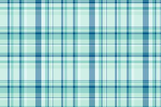 rural textura cheque tartán, suave tartán tela . Corbata textil sin costura modelo antecedentes en ligero y cian colores. vector