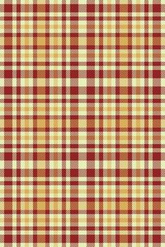 octubre antecedentes textil sin costura, volumen tartán cheque . pureza tartán tela textura modelo en ligero y rojo colores. vector