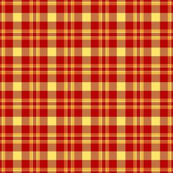 vibrante rojo y amarillo tartán modelo. Perfecto para textil diseño, sitio web antecedentes, o otoñal temática proyectos vector