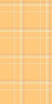 Warm, pastel yellow plaid pattern. Subtle peach accents add visual interest to this versatile texture. Ideal for textile design, website backgrounds, or crafting projects. vector