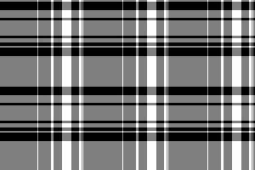 Abstract plaid pattern in black, white, gray. A modern, seamless background ideal for design, textiles, fashion, or digital projects. Versatile stylish. vector