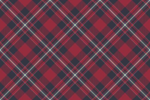 elegante rojo, Armada, y crema diagonal tartán modelo. Perfecto para textil diseño, vestir, envase papel, o sitio web antecedentes. vector