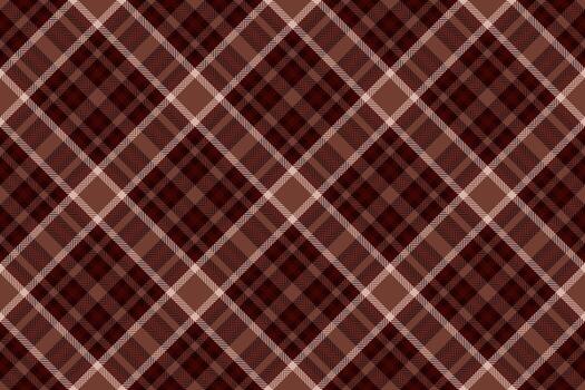 elegante marrón y crema tartán modelo. Perfecto para otoñal diseños, textil proyectos, o agregando un sofisticado textura a sitios web y presentaciones vector