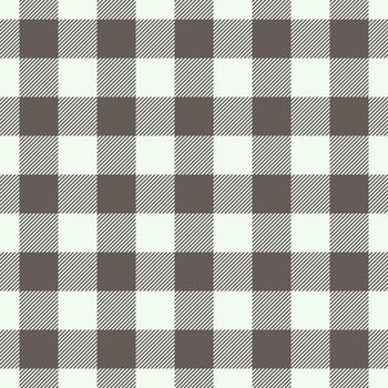 Elegant brown and pale green gingham pattern. Perfect for textile design, website backgrounds, or crafting projects. vector