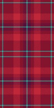 hipster antecedentes sin costura controlar, sitio tartán modelo tartán. sencillez textil tela textura en rojo y rosado colores. vector