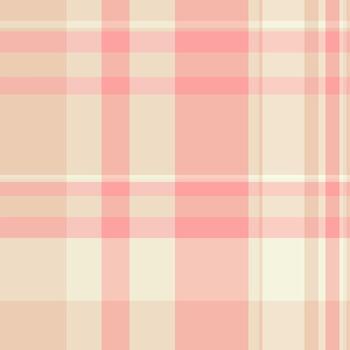 británico cheque textura, malla tartán sin costura tela. lino antecedentes textil modelo tartán en ligero y rojo colores. vector