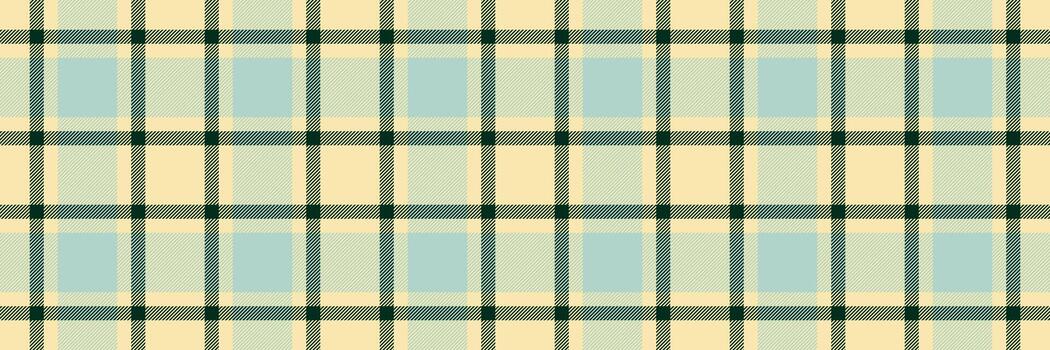 sutil pastel tartán modelo en pálido amarillo y azul matices con oscuro cuadrícula líneas. ideal para textil diseño, sitio web antecedentes, o scrapbooking proyectos vector