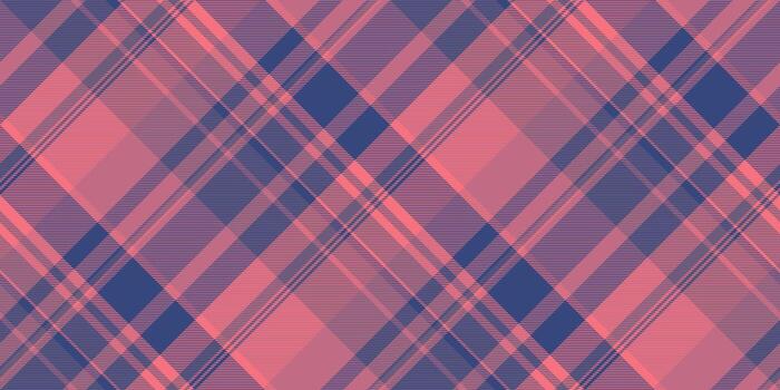 Stylish plaid pattern in pink blue. A versatile texture, perfect for backgrounds, textiles, or adding a touch of classic design to any project. vector