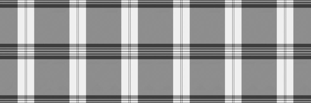 Sleek grayscale plaid pattern. Perfect for textile design, website backgrounds, or adding a touch of sophisticated texture to your projects. vector