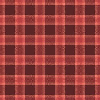 Greeting card pattern textile check, graphical tartan fabric. Clothing background plaid seamless texture in red color. vector