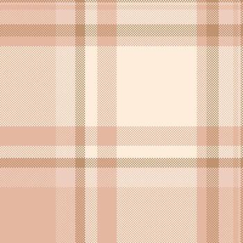 Neutral toned pixelated tartan pattern. Great for backgrounds, textures, and designs with a touch of classic elegance. Versatile for various creative projects. vector