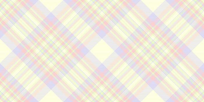 pastel diagonal tartán patrón, Perfecto para textil diseño, fondos de pantalla, o sitio web antecedentes. sutil y elegante, esta sin costura textura evoca sentimientos de calma y serenidad. vector
